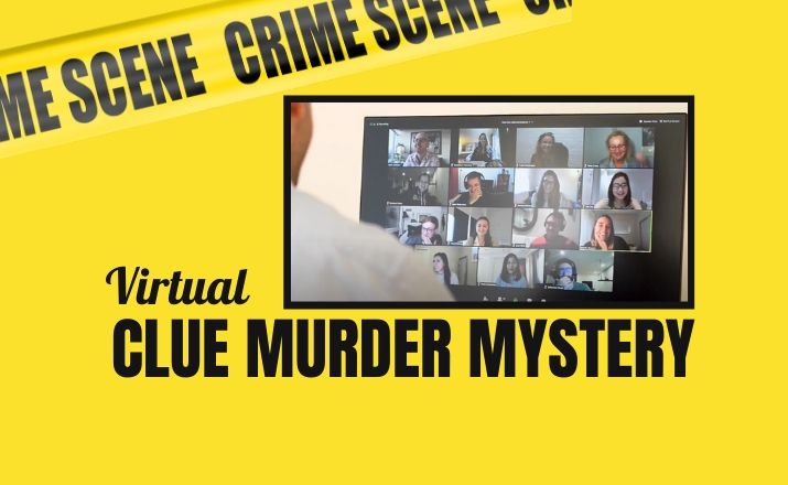 clue murder mystery is a great virtual team building activity for students and teachers