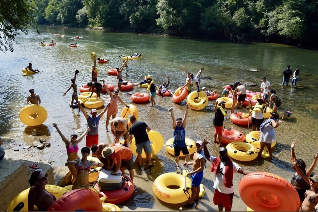 Chattahoochee River Tubing