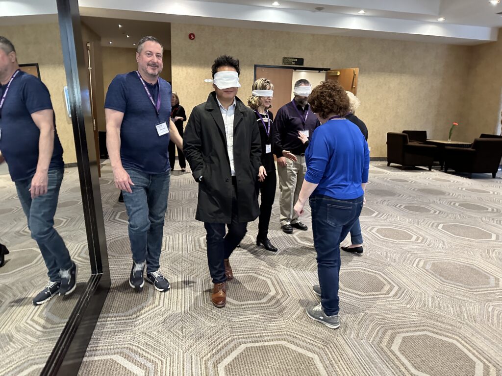 blindfold challenge