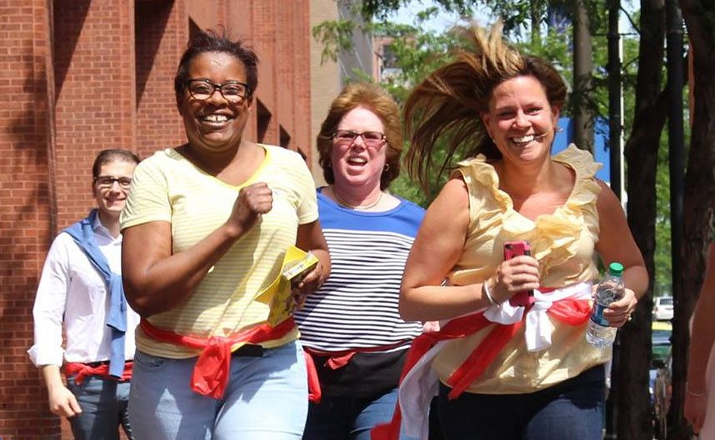 the amazing chase is a fun and engaging scavenger hunt team building activity