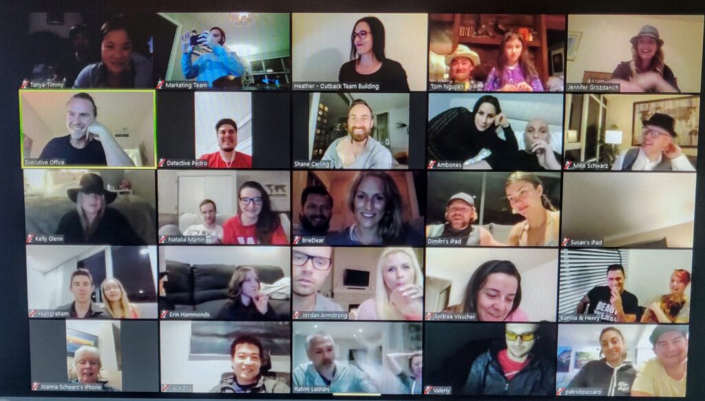 virtual game show extravaganza is a high energy team building activity for students