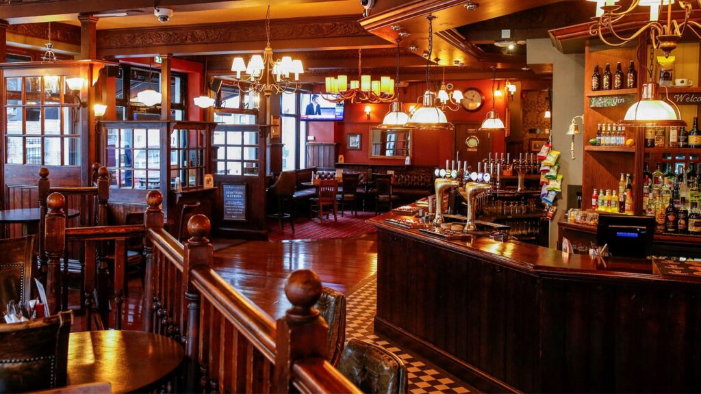 An empty bar