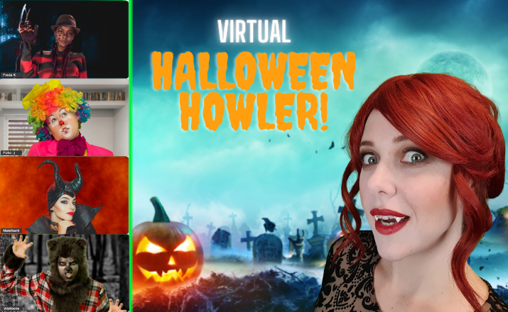 Halloween Howler Team Building Hero Picture Virtual Halloween Howler Team Building Game