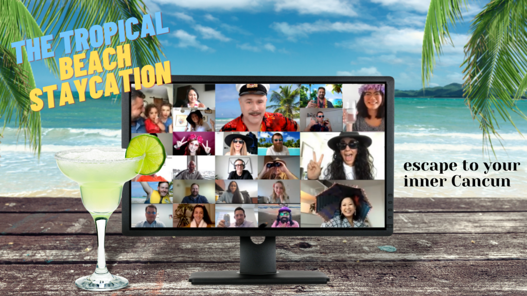 virtual vacation team building for students